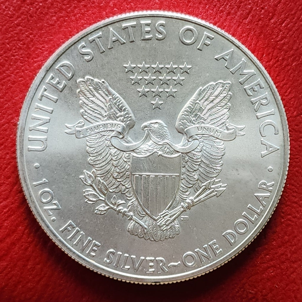 Gem BU Silver Eagle - Random Date