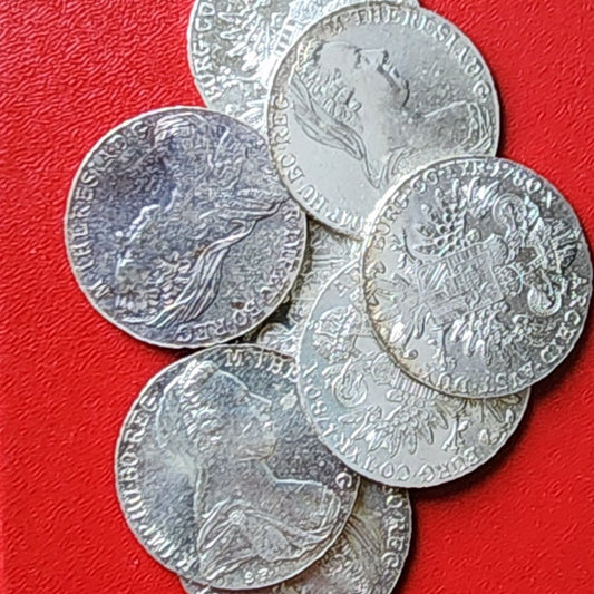 1780X Austria Maria Teresa Thaler Restrike .833 Silver
