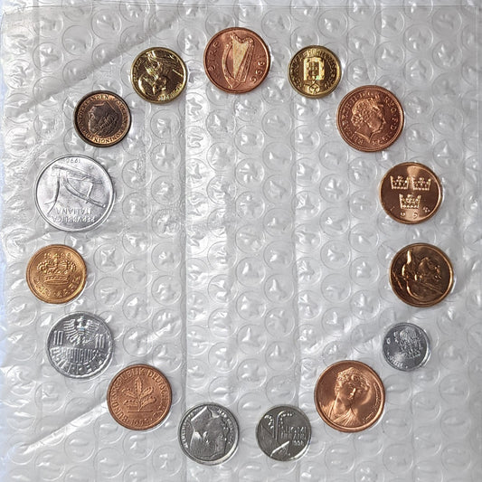 Lot of Assorted World Coins