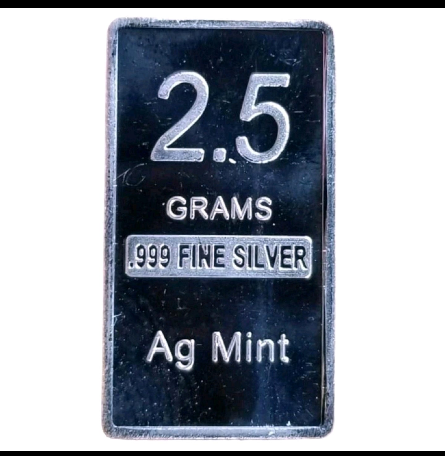 2.5 Grams .999 Silver Bar - Las Vegas Sign