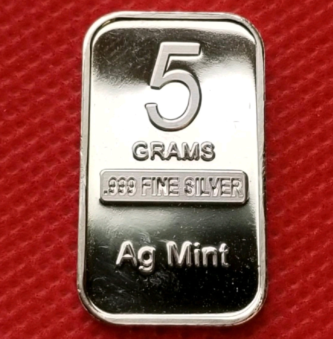 5 Grams .999 Silver Bar - Trump 2024 Take America Back