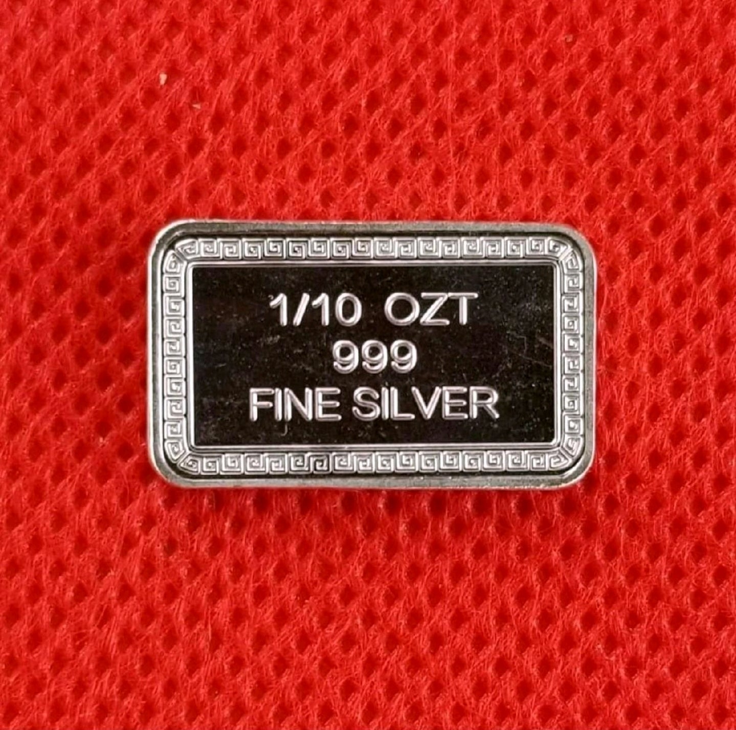One Tenth Troy Oz.  .999 Silver Bar - Fairy