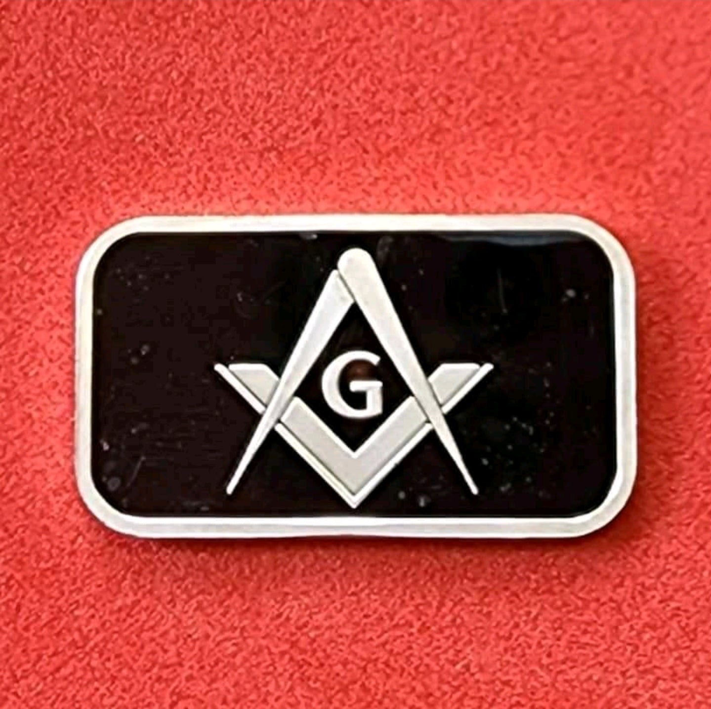 5 Grams .999 Silver Bar - Freemason