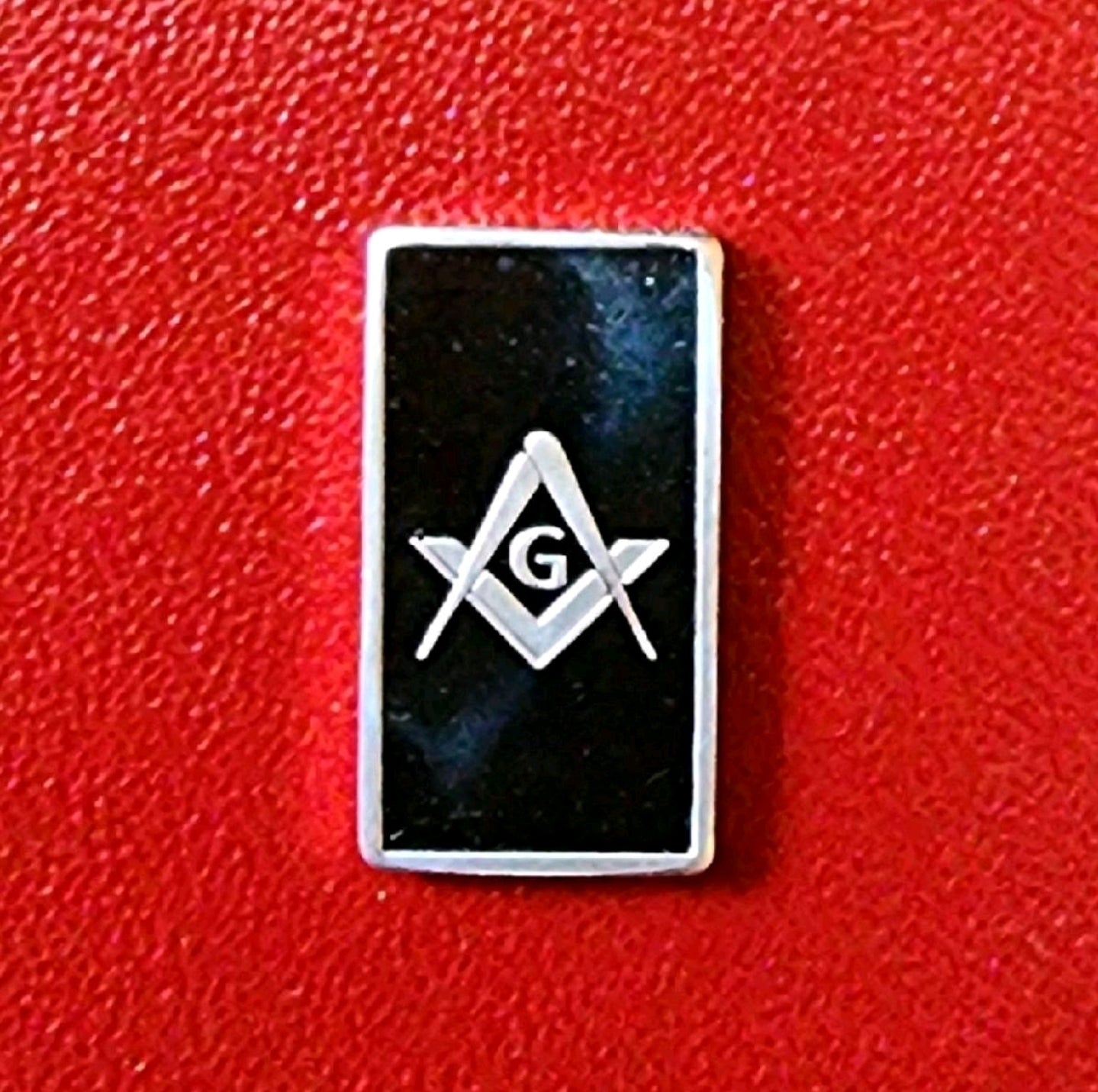 2.5 Grams .999 Silver Bar - Freemason