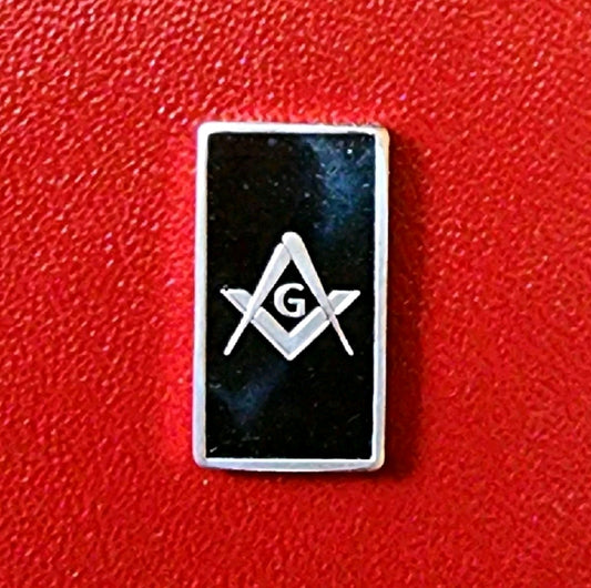 2.5 Grams .999 Silver Bar - Freemason