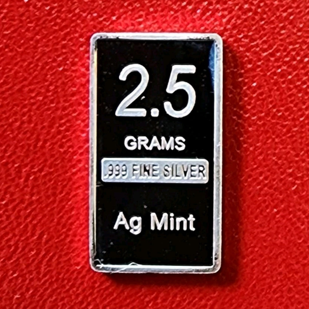 2.5 Grams .999 Silver Bar - Panda in Tree