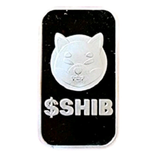 5 Grams .999 Silver Bar - Shib Inu