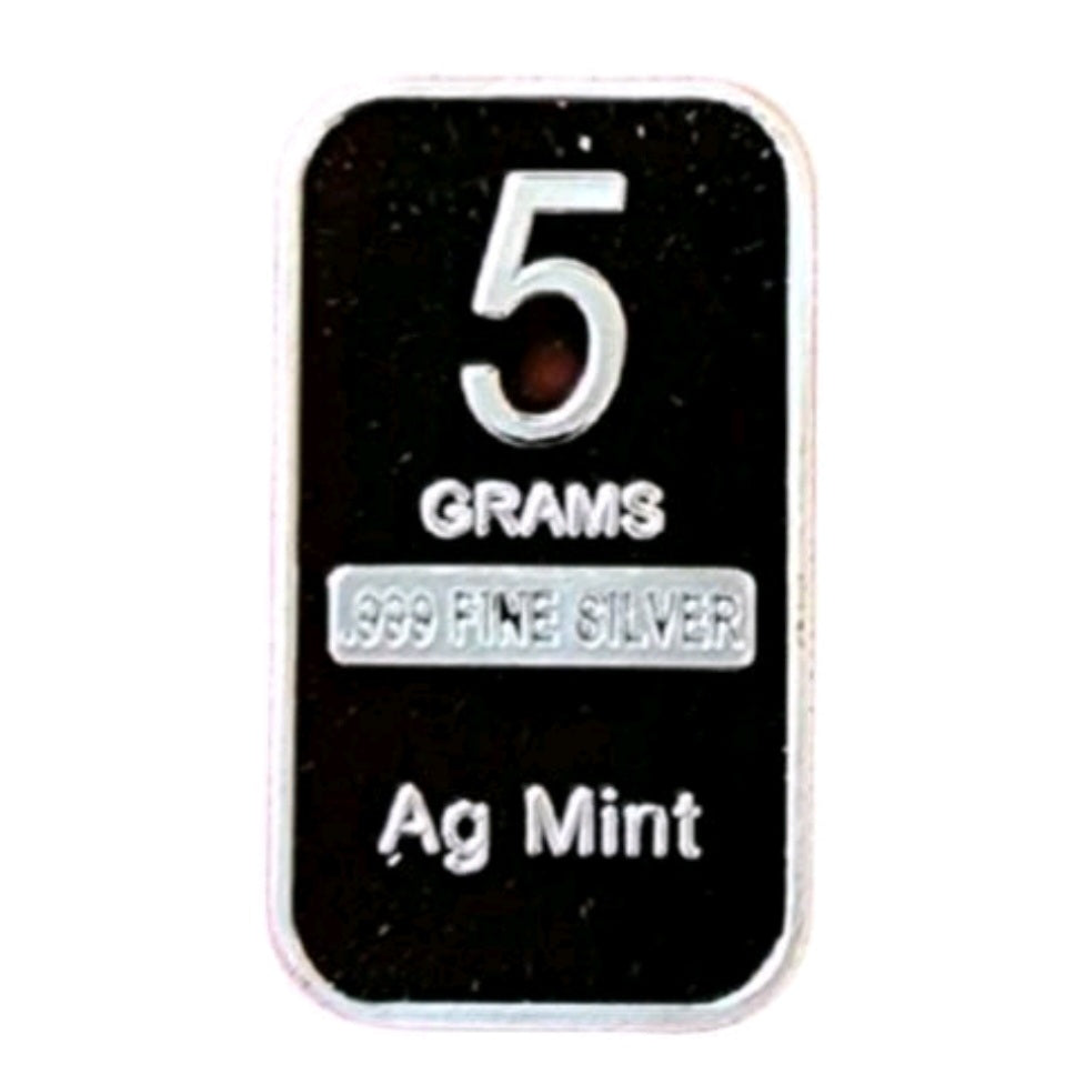 5 Grams .999 Silver Bar - Shib Inu