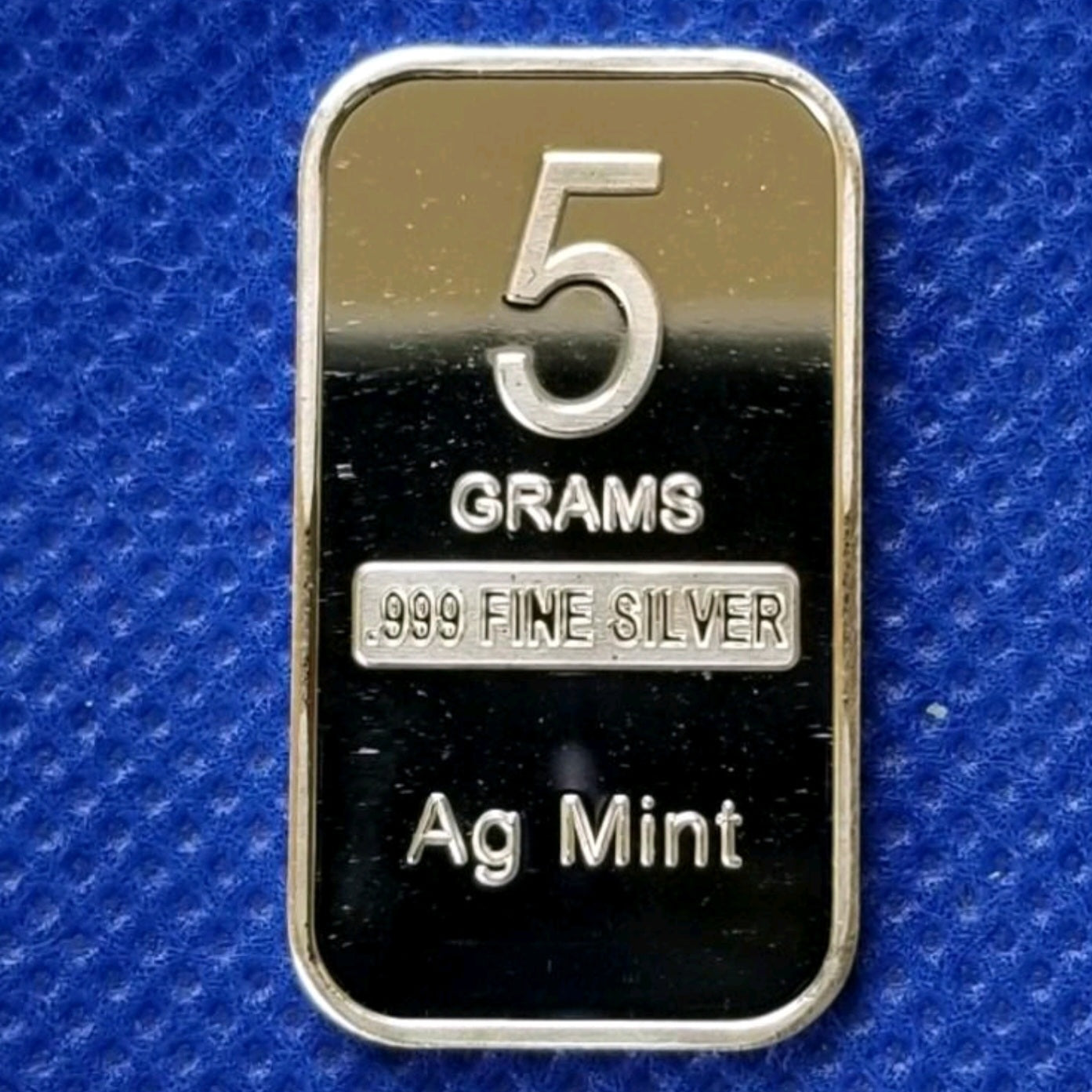 5 Grams .999 Silver Bar - Trump 2024 - Save America Again