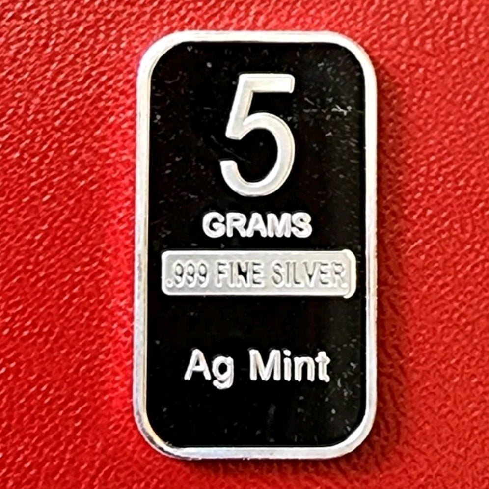 5 Grams .999 Silver Bar - American Eagle