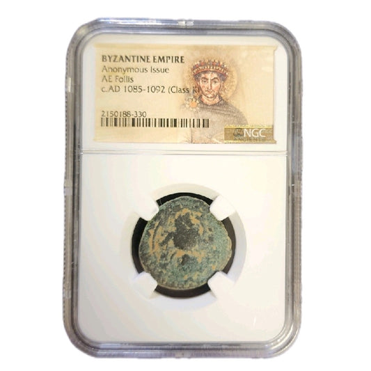 Ancient Byzantine Empire NGC Certified Coin AD 565 -1092