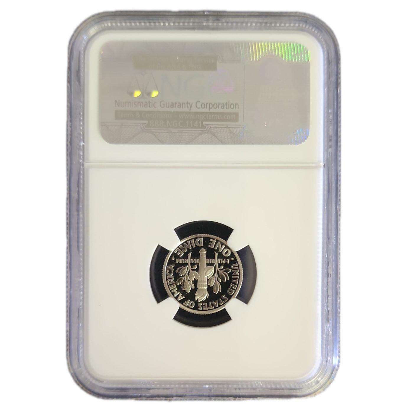 2008-S NGC PF 70 Proof Clad Roosevelt Dime - Perfect Grade