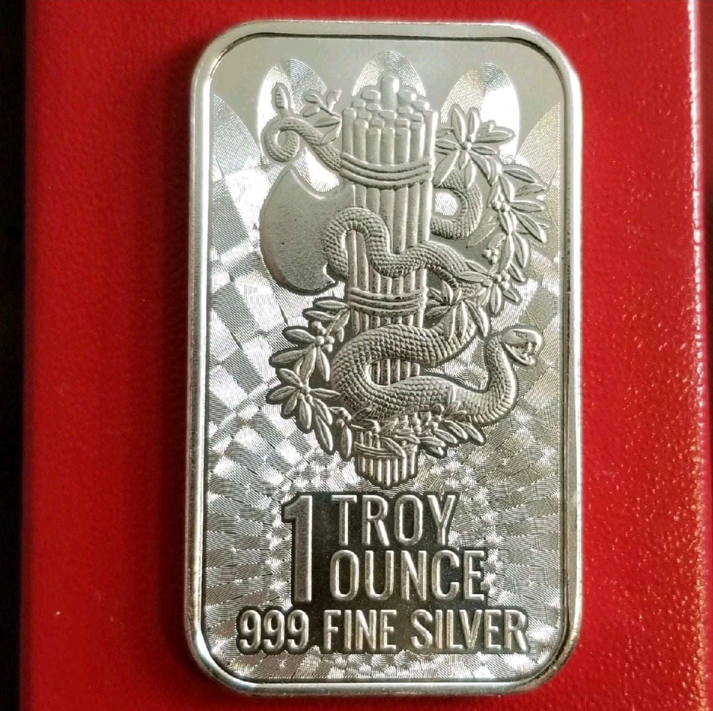 One Troy Oz. .999 Silver Unity Bar
