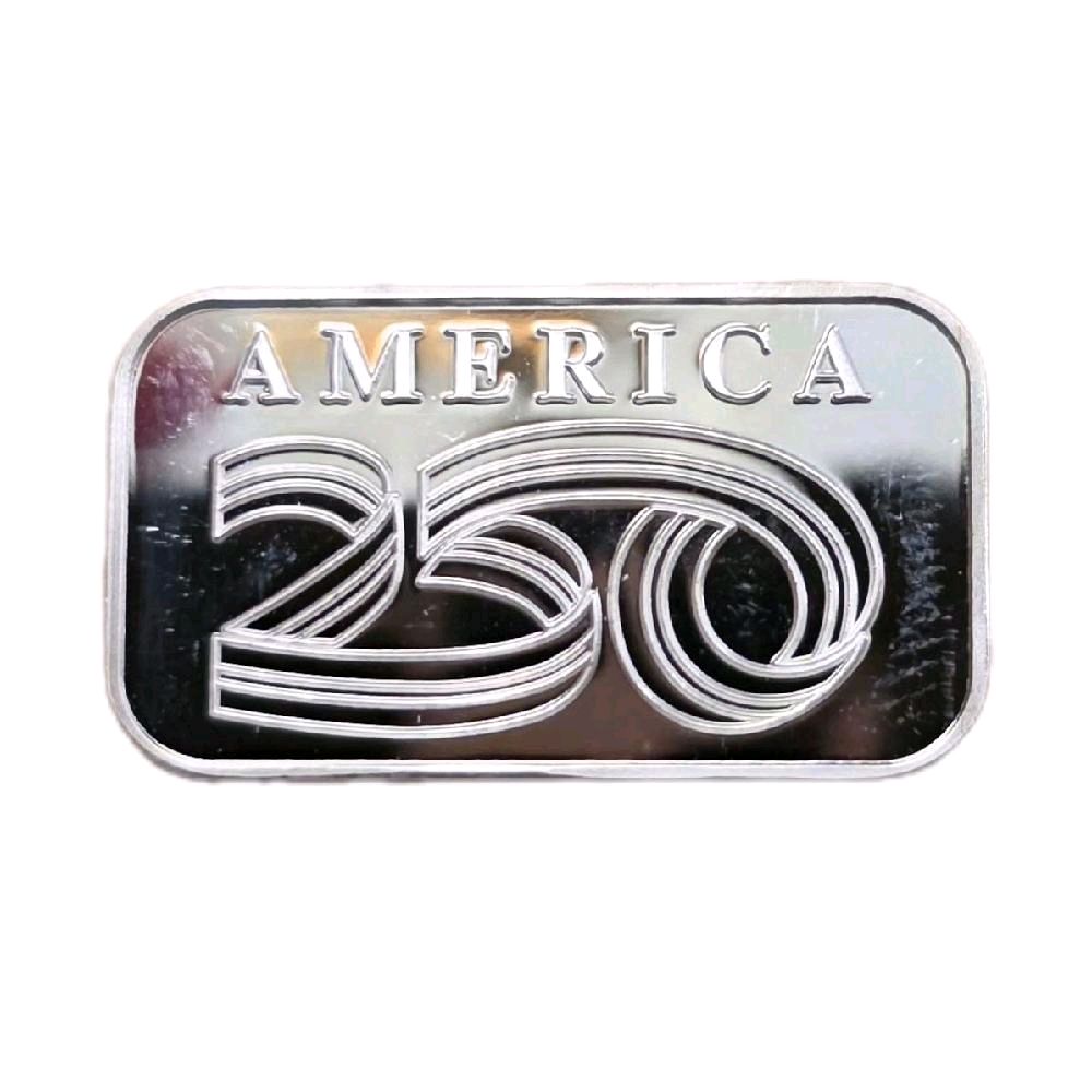 5 Grams .999 Silver Bar - America 250