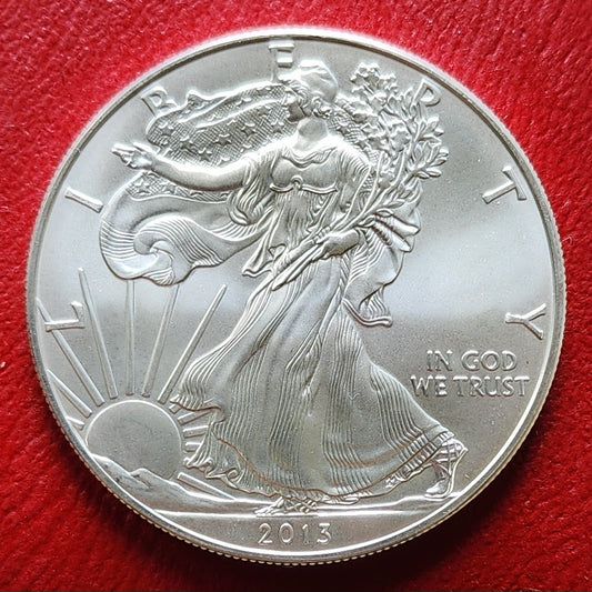 Gem BU Silver Eagle - Random Date