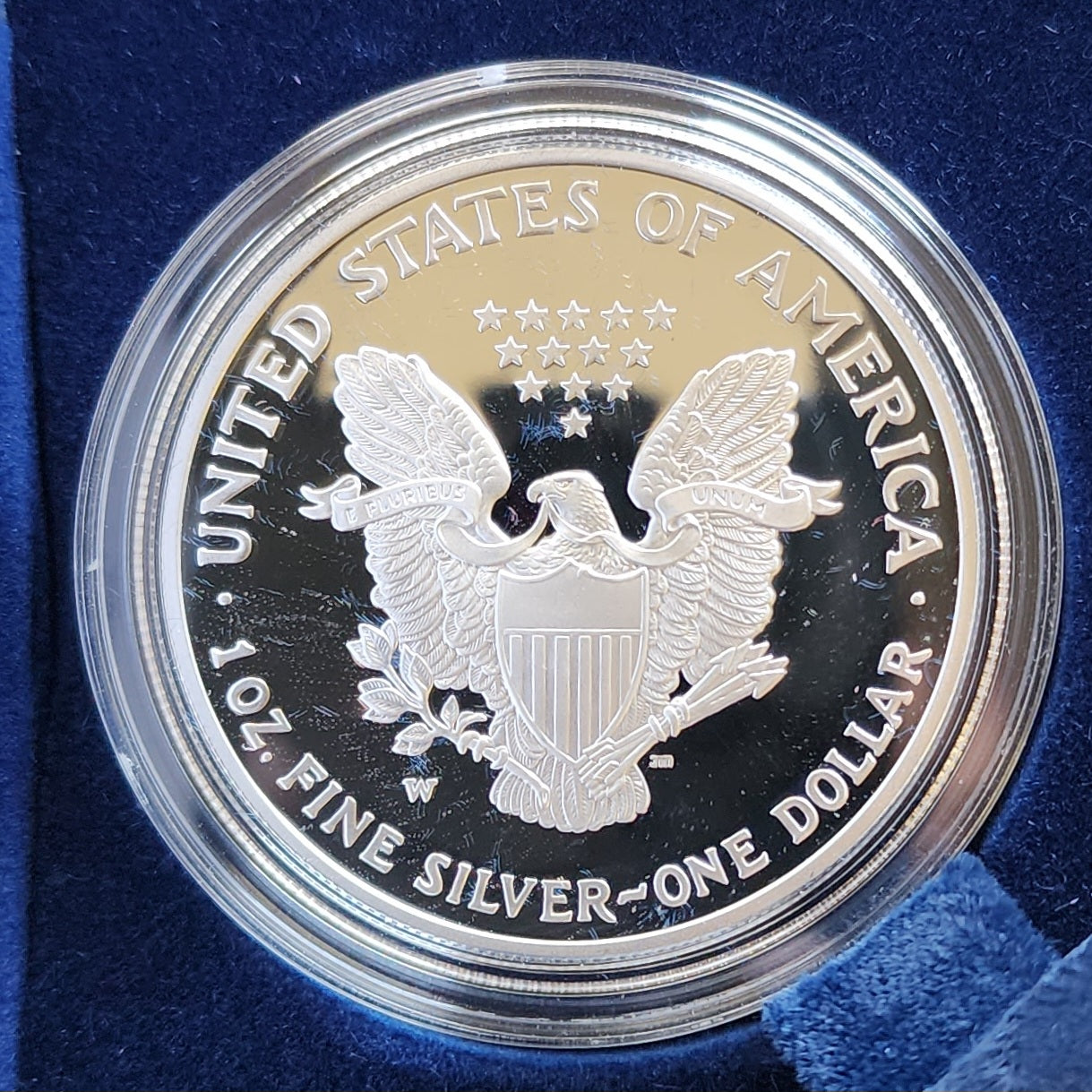 2004-W DCAM Proof Silver Eagle OGP