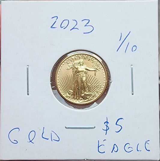 1/10 Oz $5 Gold Eagle