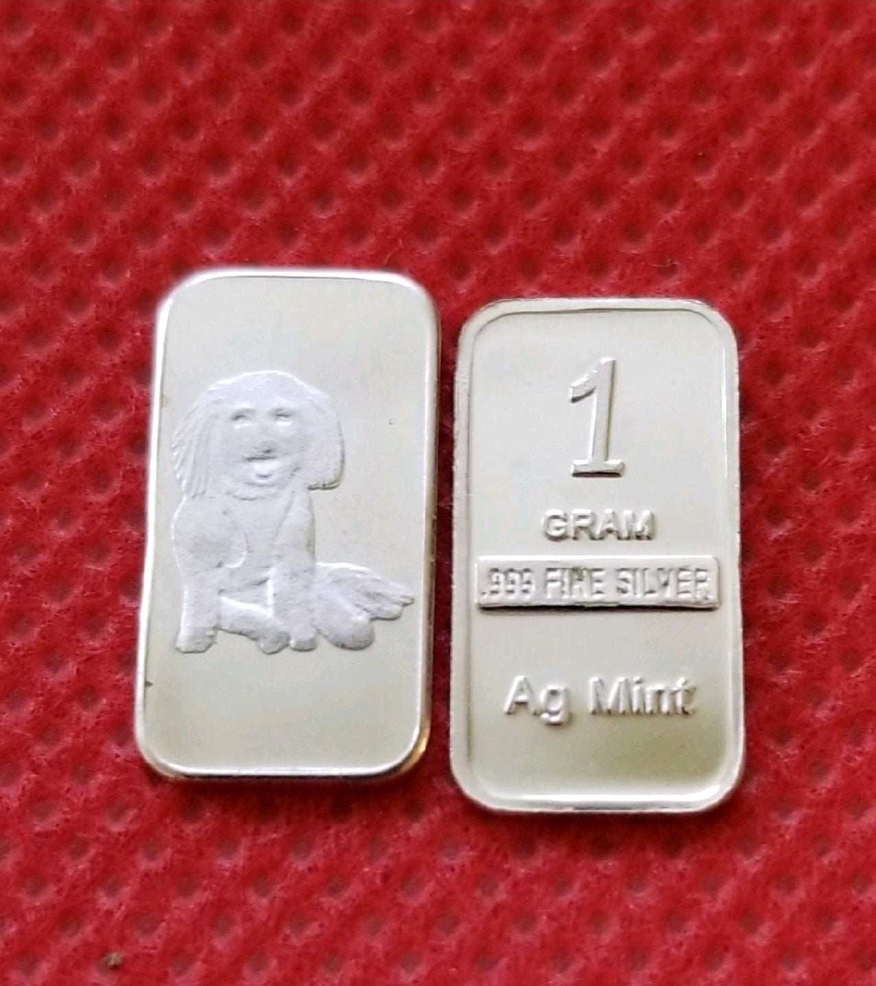 One Gram .999 Silver Bar - Tovy Francis